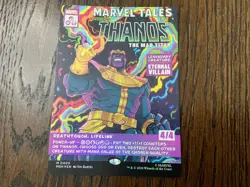 Thanos, The Mad Titan (Borderless) (0400) Marvel Super Heroes Foil - Image 1