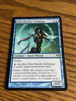 MTG Glen Elendra Archmage - Eventide #22 - Image 1