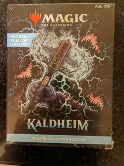 Magic the Gathering: Kaldheim 15 Card Collector Booster 630509922086 - Image 1