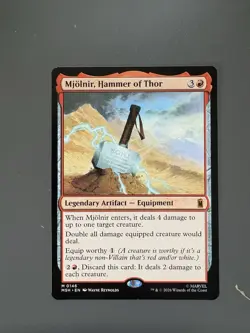 MTG: Marvel Super Heroes - Mjolnir, Hammer of Thor Mythic 0146 - Image 1