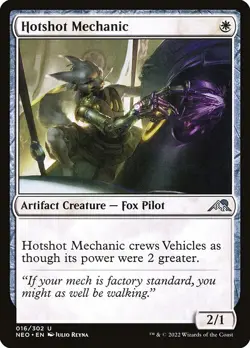 1x Hotshot Mechanic NM Eng MTG - Kamigawa: Neon Dynasty - Image 1