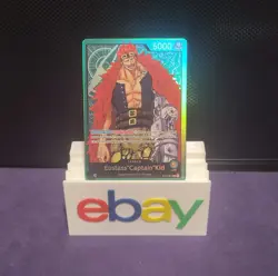 Eustass"Captain"Kid • ST02-001 SR Leader Worst Generation One Piece TCG NM - Image 2