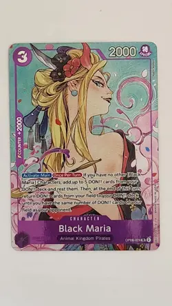 Black Maria OP08-074 - Illustration Box Vol. 1 - Promo - One Piece TCG - Image 1