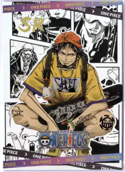 CASE HIT MANGA!!! ONE PIECE Trafalgar Law HOLOFOIL - Image 1
