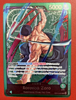 Roronoa Zoro - OP12-020 (Zoro Deck) OP12-020 Learn Together Deck Set Foil - Image 2
