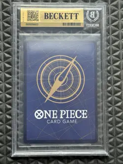2025 One Piece Trafalgar Law OP05-069 Korean Manga SEC Promo BGS 9.5 Gem Mint - Image 2