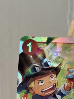 Namco Ace & Sabo & Luffy OP13-007 Carrying on His Will SR Foil 1000 Power - Image 2