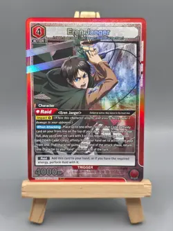 Union Arena: Attack On Titan - Eren Jaeger (Attack Titan) SR - UE10BT/AOT-1-092 - Image 1