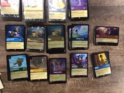 Disney Lorcana Cards - BULK CARD LOT - Mixed OP Kits 1 3 5 6 + Bonus Promo Items - Image 4