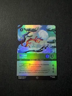 Mushu - Sneaky Dragon (Epic) Cold Foil Winterspell 212/204 Disney Lorcana - Image 1