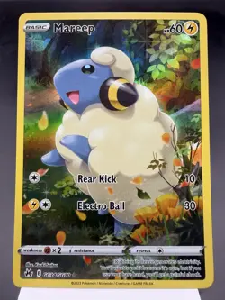 Mareep GG34/GG70 - Holo Rare - Crown Zenith Pokemon Card NM - Image 1
