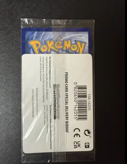 Pokemon TCG Special Delivery Bidoof SWSH177 Sealed Mint! Promo Card - Image 2