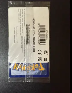 Pokemon TCG Special Delivery Bidoof SWSH177 Sealed Mint! Promo Card - Image 3