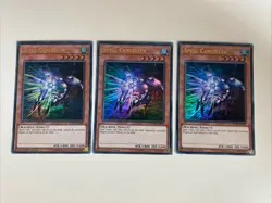 Yugioh - Spell Canceller x 3 - 1st Edition Ultra Rare NM - Free Holo Card - A - Image 1
