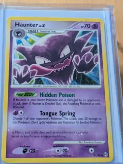 Haunter – 41/99 – Platinum Arceus – Uncommon – VLP Pokemon Card - Image 1