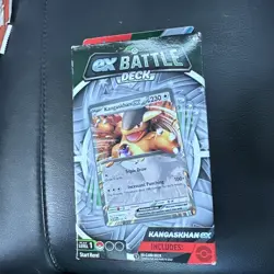 Nintendo Pokemon TCG Kangaskhan ex Battle Deck Factory Sealed Box 60 Card Deck - Image 1