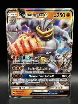 Machamp GX 64/147 - Pokemon Burning Shadows Card - NM - Image 1