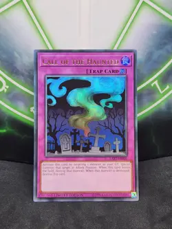 Yugioh Call of the Haunted LART-EN009 Ultra Rare Lost Art NM - Image 1