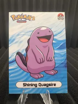 Shining Quagsire #195 - Johto Shiny Infinity Set 2024 - Pokemon 2 Card NM - Image 1