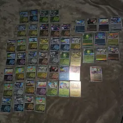 Pokemon Chinese Gem 5 Stamped & Masterball Card Lot Of 50 - Image 1