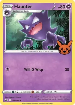 Pokemon Card: NM Haunter Trick or Trade 2022 - Image 1