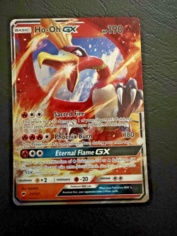 Ho-Oh GX (21/147) - SM: Burning Shadows Ultra Rare - Pokemon Card - Image 1