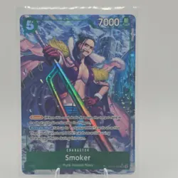 Smoker (Alt Art) OP10-030 SR Royal Blood - ONE PIECE Card Game English Near Mint - Image 1