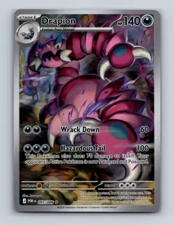 Drapion 097 2026 Pokemon Perfect Order Illustration Rare Card NM+ (c) - Image 1