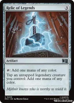 MTG Relic of Legends Card #209 Commander: Marvel Super Heroes NM Magic - Image 1