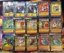1999 Bandai Digimon cards Starter Deck Full Set With Extra Rare Holos - Image 4