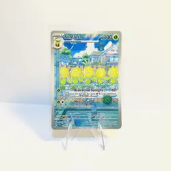 Pokemon Twilight Masquerade Sunflora 169/167 Illustration Rare Card NM - Image 1