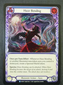 Haze Bending Blue - 1st ed Everfest - Flesh & Blood Card #6HI - Image 1