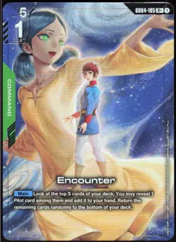 Encounter (R+) [GD04 - GD04-105]ENGundam Card GamePhantom Aria - Image 1