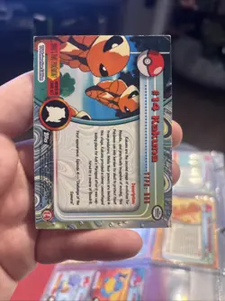 Pokemon Card Kakuna #14 TOPPS Series 1 Blue Logo - Image 2