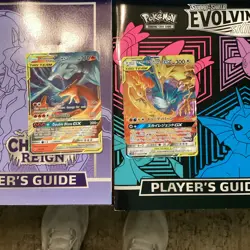 Pokemon TCG 2-Card Lot: Reshiram & Charizard GX TAG TEAM Holo 20/214 - Image 1