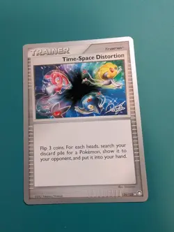 Pokemon Card 2008 World Championship Decks Rare Time-Space Distortion 124/133 NM - Image 1