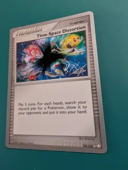 Pokemon Card 2008 World Championship Decks Rare Time-Space Distortion 124/133 NM - Image 2