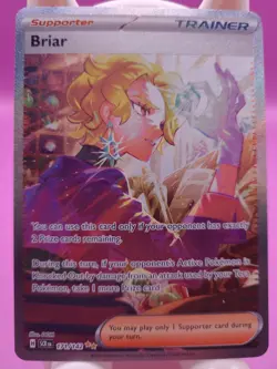 Briar 171/142 Stellar Crown Special Illustration Rare NM Pokemon Card - Image 2