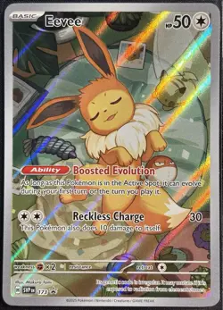 Eevee 173 - SVP Prismatic Evolutions Black Star Promo Pokemon TCG 2025 - NM Card - Image 1