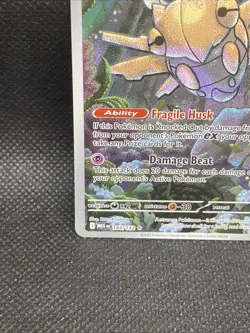 Shedinja 144/132 Illustration Rare Mega Evolution Pokemon Holo Near Mint - Image 5