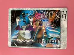 Final Fantasy 7 No.59 Cait Sith card Very Rare BANDAI japanese 1996 F/S - Image 2
