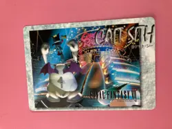 Final Fantasy 7 No.59 Cait Sith card Very Rare BANDAI japanese 1996 F/S - Image 3