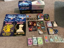 Pokemon TCG EMPTY ETB & Tin + accessories, Stickers And More ￼ - Image 1
