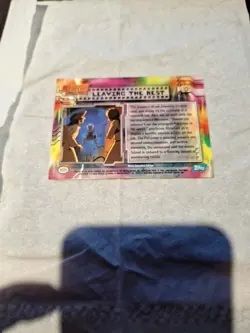 Leaving the Nest #4 Pokemon Topps Mewtwo Strikes Back Blue Logo NM - Image 2