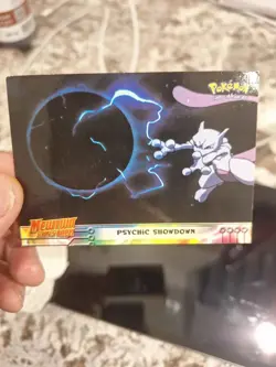 Psychic Showdown – Pokemon Topps Mewtwo Strikes Back 2000 – Non-Holo NM - Image 1