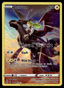 Zekrom TG05/TG30 Holo Brilliant Stars Trainer Gallery Pokemon NM/M - Image 1
