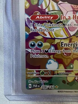 The Pokemon Company Morpeko 206/182 SV04 Paradox Rift IR Full Art Holo ENG - Image 4