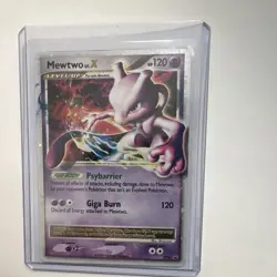Pokemon TCG Mewtwo LV.X DP28 Diamond and Pearl Promo Holo 120 HP - Image 2