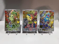 Pokemon Tcg First Partner Illustration Collection Series 2 Johto Gen 2 Set 🌟 - Image 1
