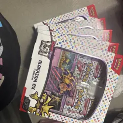 Pokemon TCG Scarlet & Violet 151 Alakazam Ex Collection Box SEALED - Image 1